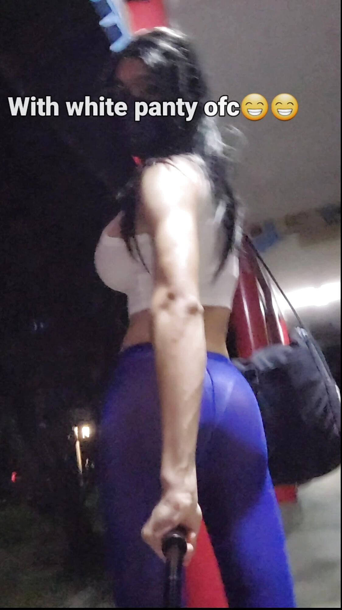 Big Fake Tits CD Exhibitionist Flashing