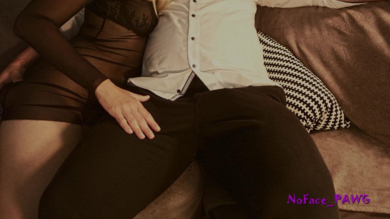 NoFace-PAWG: Er konnte nicht mehr widerstehen, Sanfter und Romantischer 手コキ
