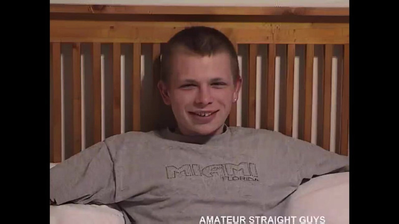 Jay's Amateur Straight Guys: David, Original Straight Kansas City Stud Gets Played with - Remastered...