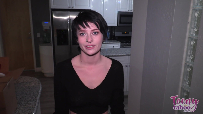 Teenytaboo: Neighbors Step-daughter Kitty Takes a Load