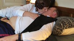 Carmen Angel: Granny Leia's New Hope Fuck with Solo