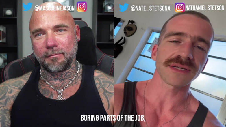Raw and Uncensored with Masculine Jason: Porrstjärna bekännelser - Nate Stetson avsnitt 21