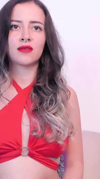 Blond seks speciasl toy control dildo masturbacja