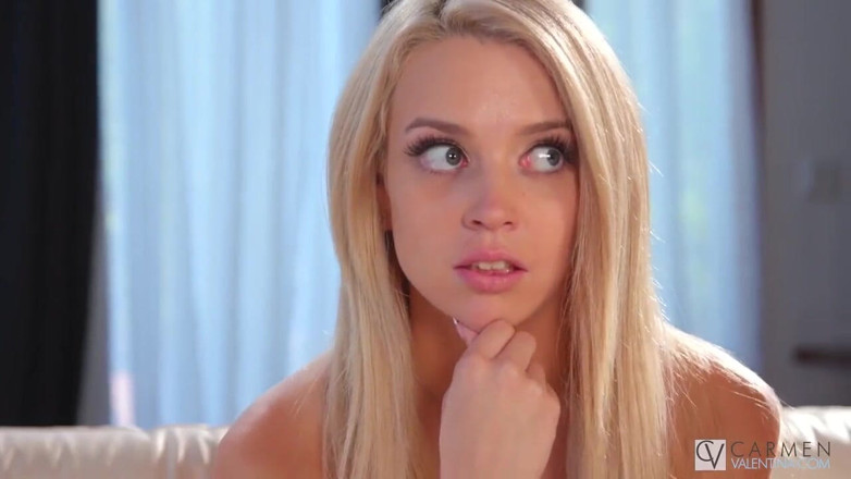 Carmen Valentina: Carmen Valentina plays strip poker with Madison Summers!