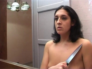 Fetish Desire: Hooded sexy woman seems to have bad intentions