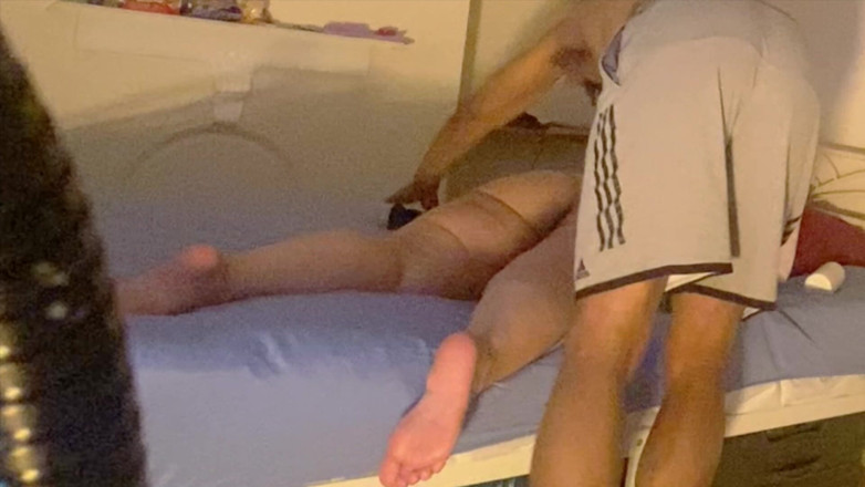 Daddykane: Гарячий Масляний Масаж, Бабуся Любить Жорсткий Чорний Член.