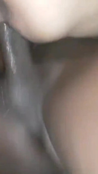 BBC Pounding My Pussy Underneath Camvu Fingering My Arsehole