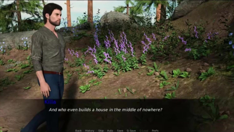 Visual Novels: Pine falls part 20