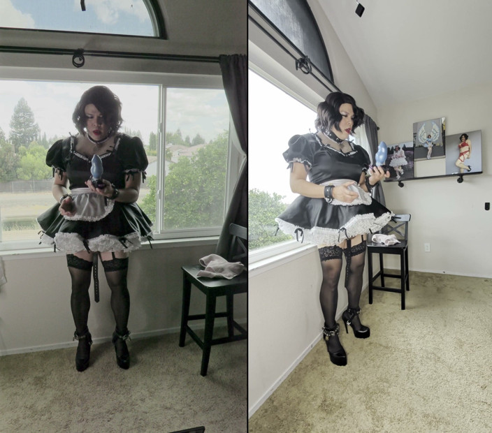 Sissy Candy: Sissy Maid Candy Gets Unplugged