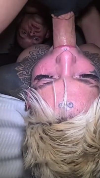 Split Tounge Pierced Pussy Itz.marz Takes My 9 Inch Cock and Squirts Everywhere