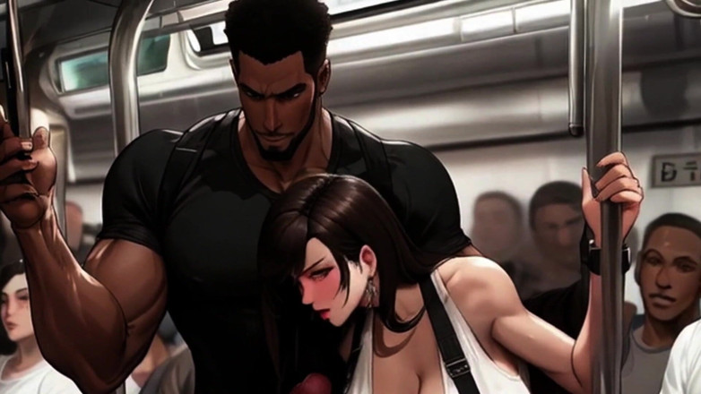 Spicy Toons: Tifa Always Meets the Most Interesting People on the Midgar...