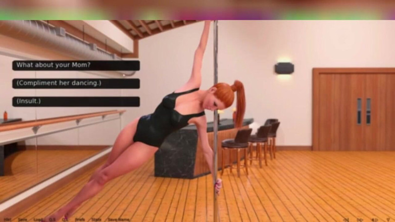 3DXXXTEEN2 Cartoon: Tyčový tanec s handicapem. 3D porno kreslený sex