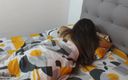 Donato and angela: Encuentro a mi hermanastra perra acostada y la masturbo