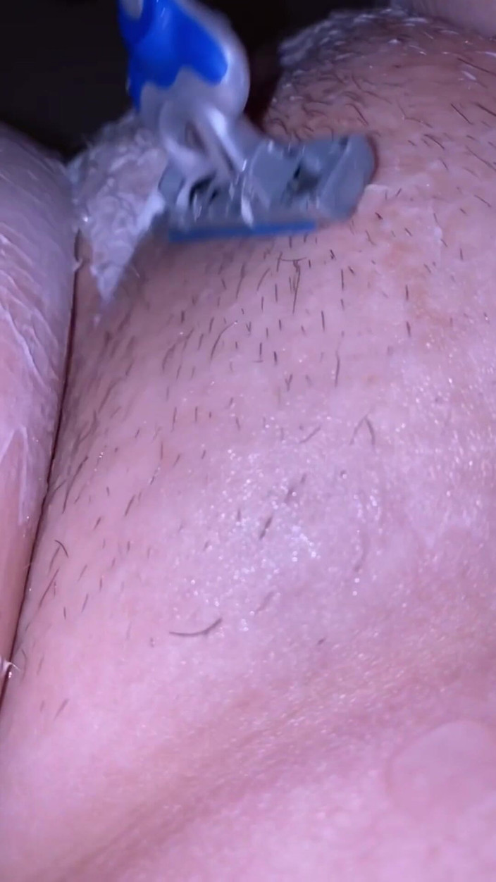 Dirtysecret: Гоління моєї волохатої пизди