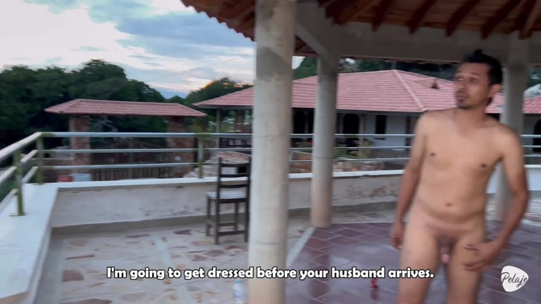 Pelaje mix: Woman Fucks the Worker Because Her Husband Went with His...