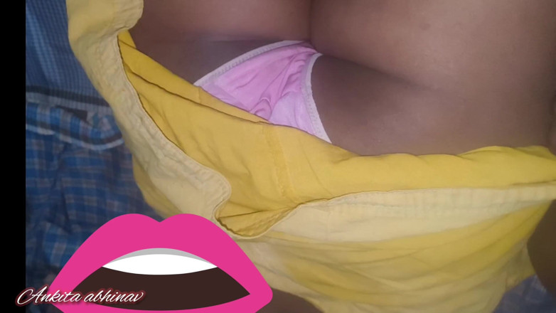 Your Fantasy Ankita: I pressed the breasts of the Bhabhi resting next to...