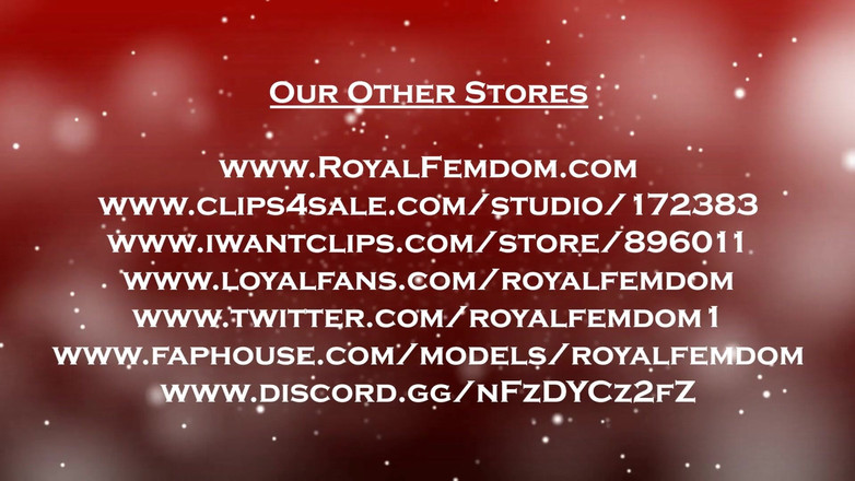 Royal Femdom: Falešný Santa na obličeji