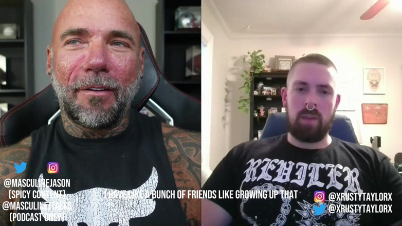 Raw and Uncensored with Masculine Jason: Confessioni della porno star - rusty taylor episodio 161