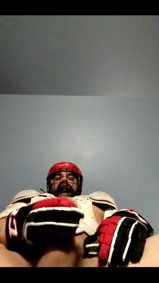 Bruiser Bearwood: Hockey Gear Jerk