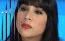 Argentina Latina Amateurs: Amateur rondborstige latina Lorena heeft haar make-up geruïneerd met heet...