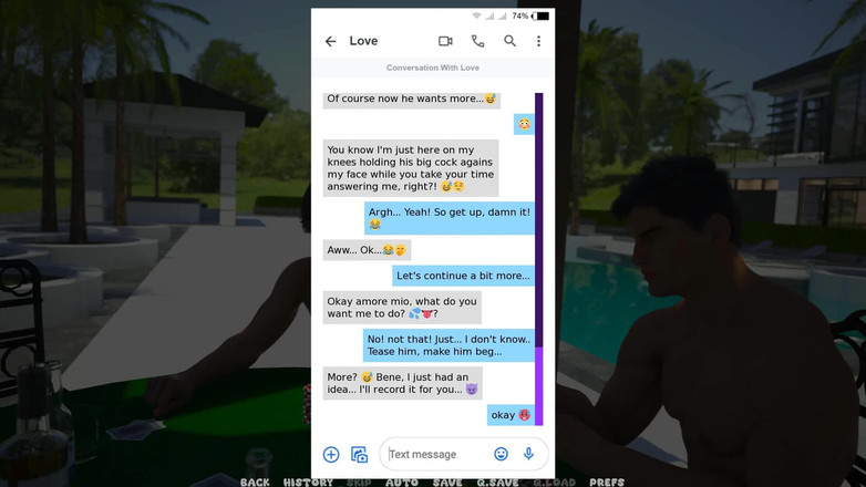 Dirty GamesXxX: Cô vợ nóng bỏng người Ý của tôi: Chồng cuck xem...
