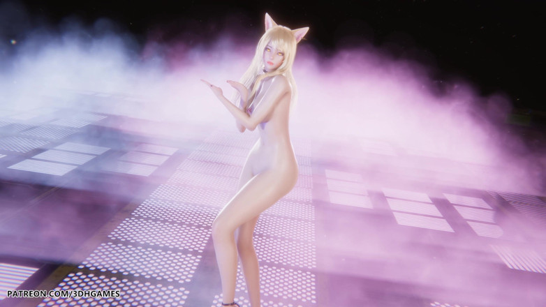 3D-Hentai Games: [mmd] T-ara - 전설 헨타이 무수정 4K 60fps의 Ahri 섹시한 벌거벗은 댄스 리그