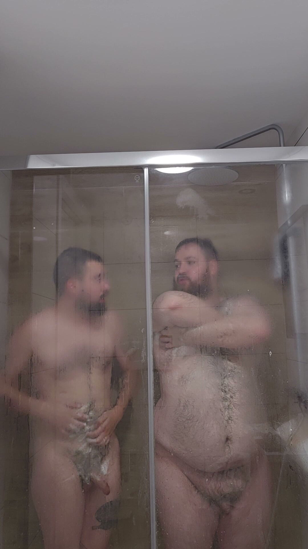 Bears in the Shower! (no Sex)