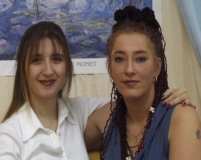 YOUR FIRST PORN: Two Pussies - Two Orgasms: Cindy and Sandra