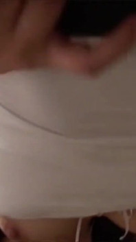 Amateur sex sucks cock and shoves it in her pussy