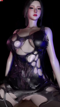 Seducción escultural: modelo de chica 3D - animación hentai en 3D