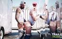 Trailer Trash Boys: TRAILERTRASHBOYS - Bryce Hart和romo Davis的无套性爱