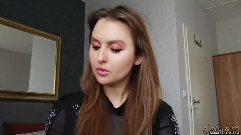 Goddess Lena: Cuckold cum eater