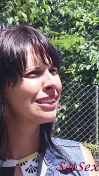 Anny Fernandez and Her Men, Fucking Two Men and Doing DP in the Country House