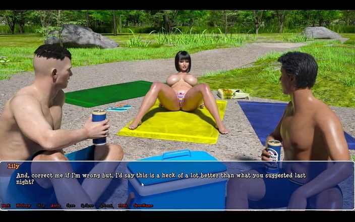 EroticKrisso: 山谷的莉莉与男孩们野餐。