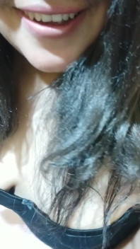 Tiny Thong Tucked Between My Vaginal Lips Causing the Squirt