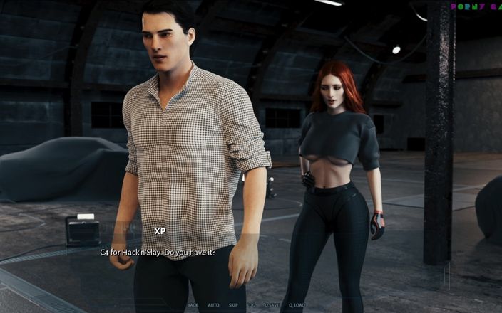 Porny Games: 1thousand的控制论诱惑 - Wharehouse上的3P 22