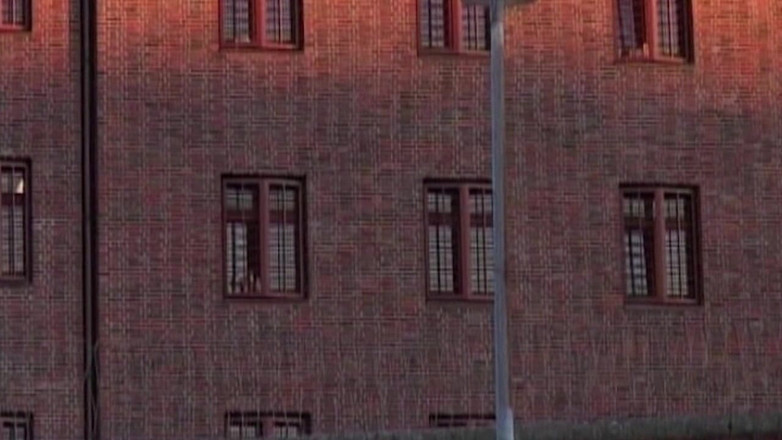 DEUTSCHLAN PORNO XXX: 监狱幻想：大奶子金发女郎乱搞警卫 - 亚洲囚犯加入行动