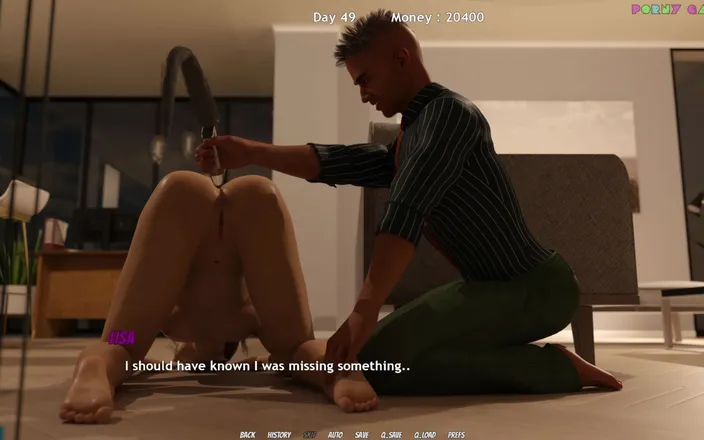 Porny Games: Lisa Total Investigation! by Dragofinder Studio - Hotwife Drenched in Cum 17