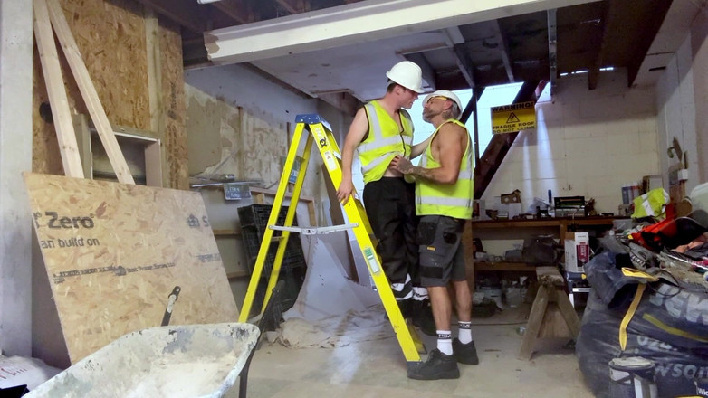 Zach Elliott: Byggservice Hi-vis Muntlig övertid i verkstaden