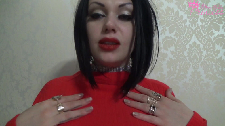 Goddess Misha Goldy: Reddest Lips