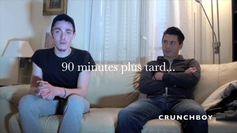 Crunch Boy: kairm wird von großem schwanz oa sexy fremden jungen gefickt