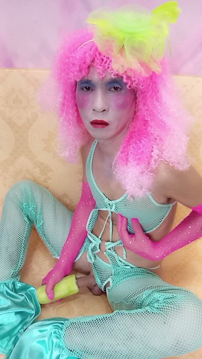 nguyen dang thien tri: Oanh Le transseksualna noszenie seksownych ubrań porno cucu zbyt dużo...