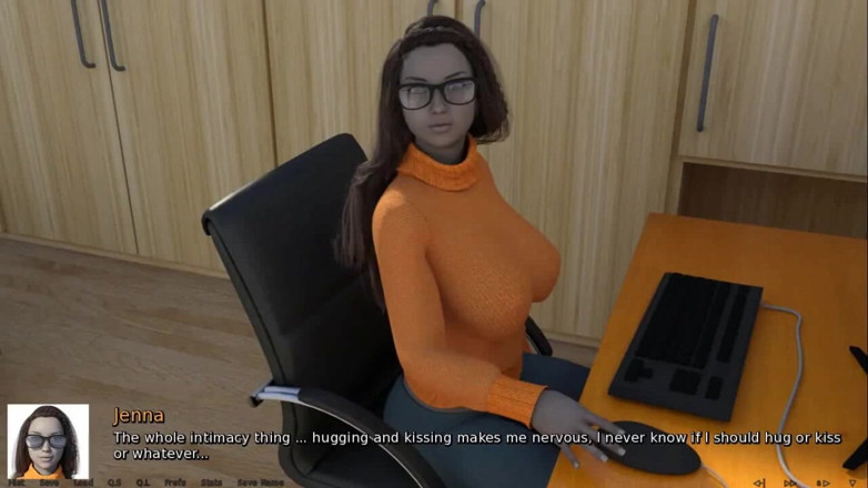 Dirty GamesXxX: Where the heart is: nerdy shy girl with huge tits...