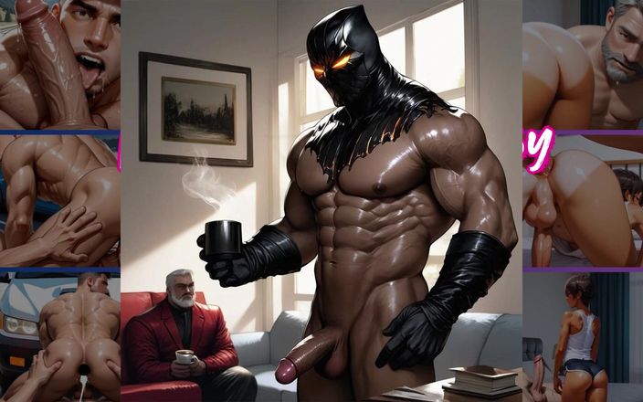 Real narrated fantasy: Ai mascarado gay cosplay gay pornô