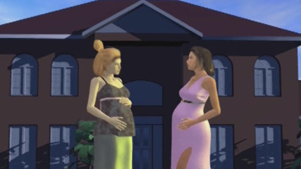 The animation shot: She tries to get pregnant