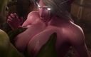 Velvixian 3D: Сексуальный трах ночного эльфы