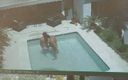 Enzo Rimenez: Sug och knulla Enzo Rimenez i privat pool