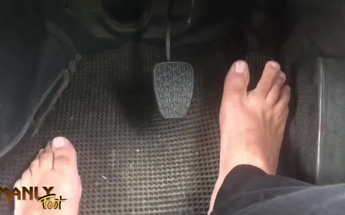 Manlyfoot: Bare Foot Pedal Pumping - Your Tongue Belongs to My Soles -...