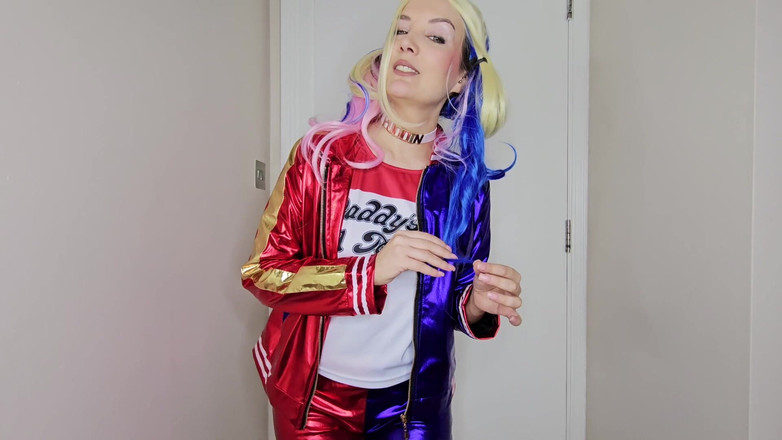 Faye Taylor: Harley Quinn JOI