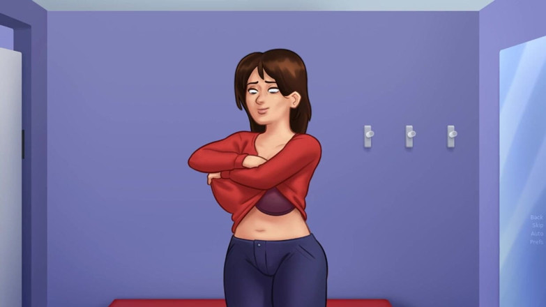 XXX Games Bunk: Summertime Saga - Gameplay - Roleplay - Debbie Wears Bikini